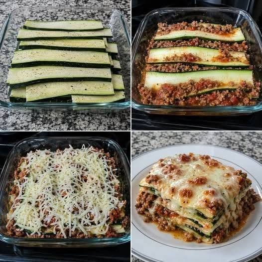 Keto Zucchini No Noodle Lasagna