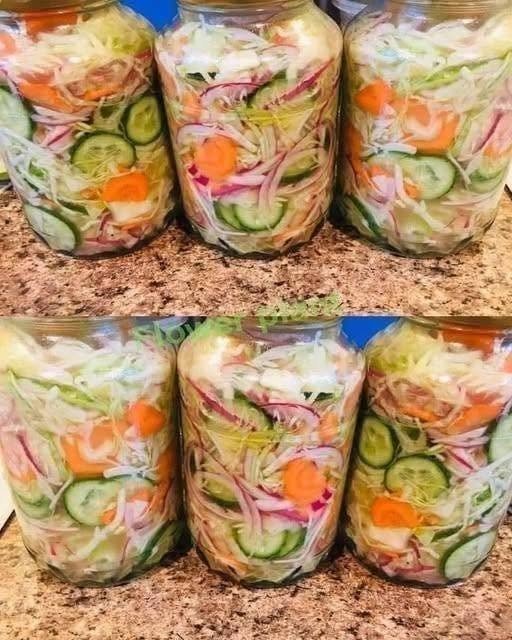 Easy Homemade Pickled Vegetable Salad Recipe